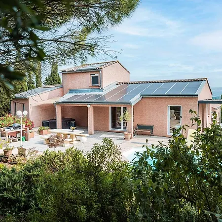 Villa Au Jardin Des Gallinettes Location Piscine Privee Carcassonne *